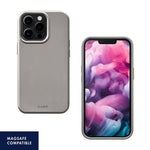 Laut - Huex Case With Magsafe Compatible With Iphone 13 Pro Max (6.7") | Silky Smooth | Tactile Buttons • Fog Grey - 4895206927239