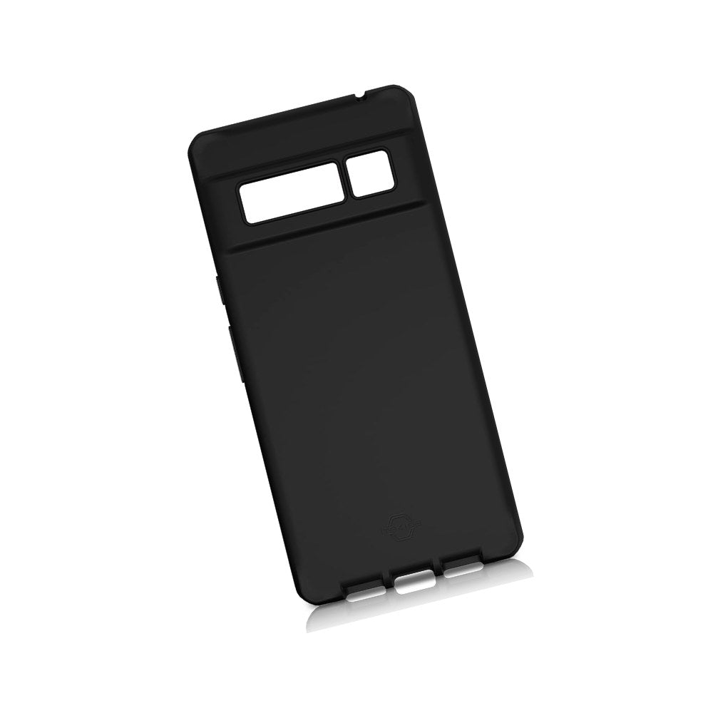 Itskins | Hybrid Silk Protective Phone Case Compatible With Pixel 6 Pro, Slim Hybrid Case, Anti-Yellowing, And Heavy Duty Shockproof Cover, Military Phone Case | Black - 888842362414