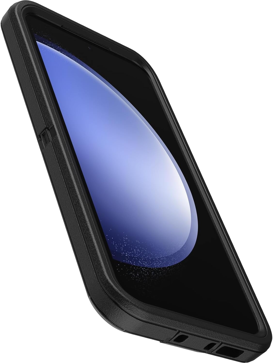 Otterbox Defender Series Case For Samsung Galaxy S23 Fe (Only) - Holster Clip Included - Microbial Defense Protection - Non-Retail Packaging - Black - 840304747535