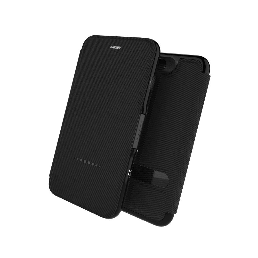 Gear4 Oxford Folio Case With Advanced Impact Protection By D3o, Compatible With Iphone 6+/6s+/7+/8+ – Black - 4895200202103