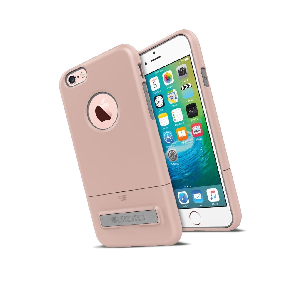 Seidio Cell Phone Case For Apple Iphone 6/6s - Rose Gold/Gray - 849718014813