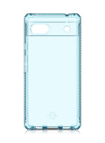 Itskins Spectrum // Clear Compatible With Google Pixel 6a, Protective Phone Case, Slim Hybrid Case, Anti-Yellowing, And Heavy Duty Shockproof Cover, Military Phone Case - Transparent - 4894465308186