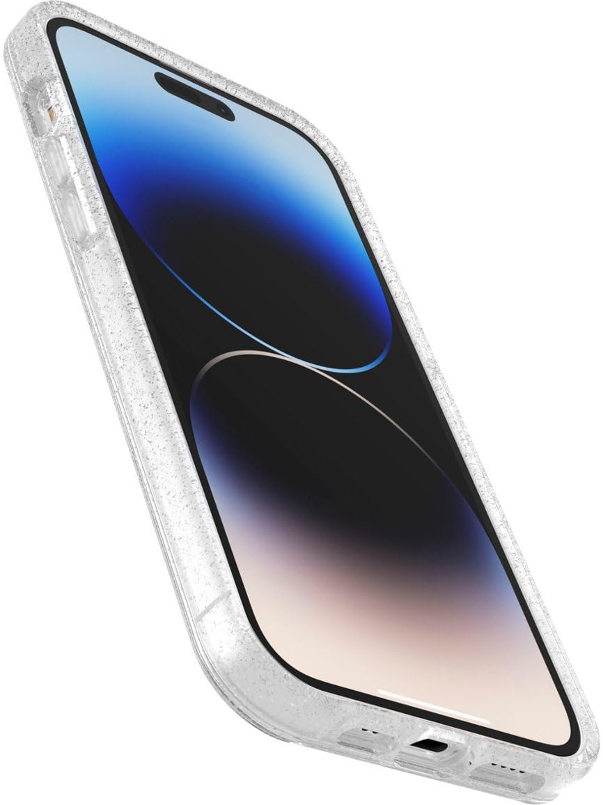 Otterbox Iphone 14 Pro (Only) Symmetry Series+ Case - Stardust (Clear/Glitter), Ultra-Sleek, Snaps To Magsafe, Raised Edges Protect Camera & Screen - 840262388610