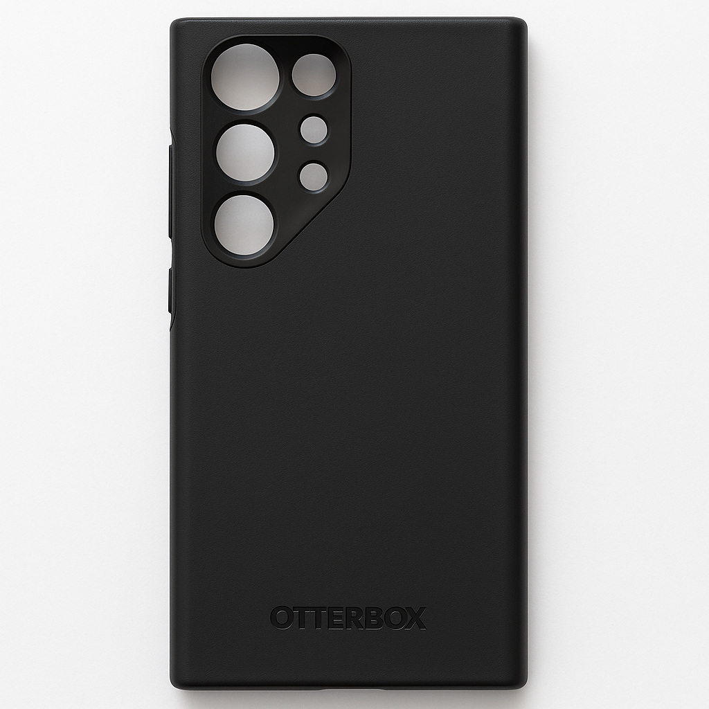 Otterbox Samsung Galaxy S24 Ultra Symmetry Series Case - Black, Ultra-Sleek, Wireless Charging Compatible, Raised Edges Protect Camera & Screen - 840304751242