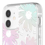 Kate Spade New York Protective Hardshell Case For Iphone 12 Mini - Daisy Iridescent Foil/White/Clear/Gems - 191058120991