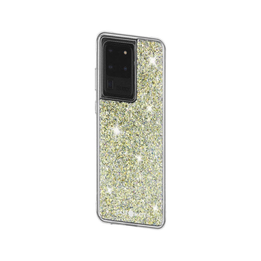 Case-Mate - Twinkle - Case For Samsung Galaxy S20 Ultra - 5g Compatible - Reflective Iridescent Glitter Foil - 6.9 Inch - Stardust - 846127192279