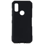 Itskins Hybrid // Silk Protective Phone Case Compatible With Kyocera Durasport 5g, Slim Hybrid Case, Anti-Slip, And Heavy Duty Shockproof Cover, Military Phone Case - Black - 888842306036