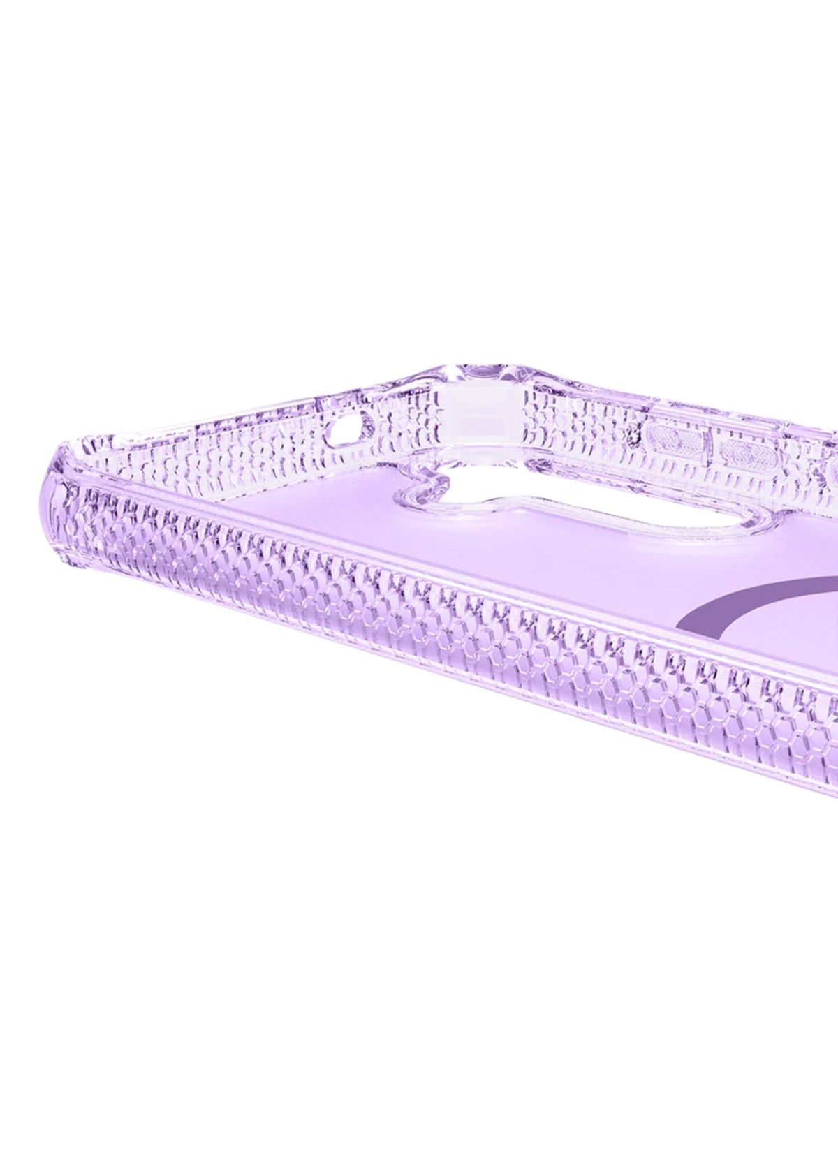 Itskins Hybrid R // Vapor Magnetic Matte Protective Phone Case For Galaxy S25, Compatible With Magsafe, Anti-Yellowing Cell Phone Cover, Military Grade Protective Bumper - Light Purple - 888842830470