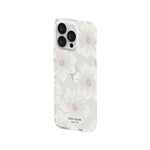 Kate Spade New York Protective Hardshell Case Compatible With Apple Iphone 14 Pro Max - Hollyhock Floral Clear [Ksiph-225-Hhccs] - 650450081885