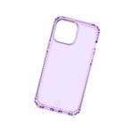 Itskins Spectrum Clear Light Purple iPhone 13 Case Slim Hybrid Shockproof