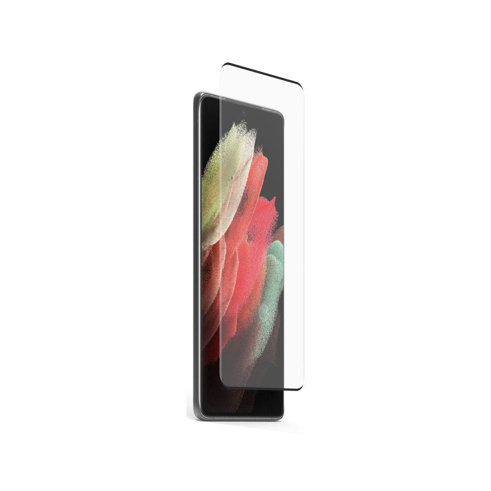 Puregear Maximum Clarity Hd Tempered Glass Screen Protector For Samsung Galaxy S21 Ultra 5g, Touch + Precision, Case Friendly Fit, Lifetime Replacement (Self Alignment Installation Tray Included) - 810032994068
