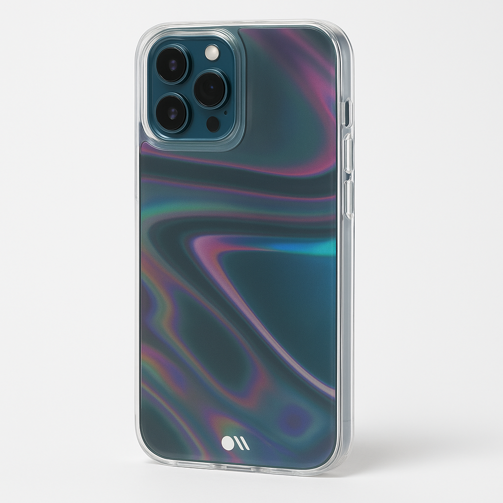 Case-Mate Soap Bubble Iridescent Transparent Case For iPhone 12 Pro Max