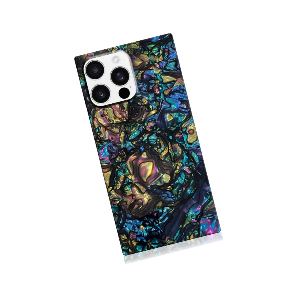 Flaunt Official Square Iphone 16 Pro Max Case - Abalone Shell - 840171750690