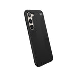 Speck Presidio 2 Grip Samsung Galaxy S23 Case - Drop & Camera Protection, Soft-Touch Secure Grip, Wireless Charging Compatible, Shock Absorbant, Galaxy S23 Case - Black - 840168528455