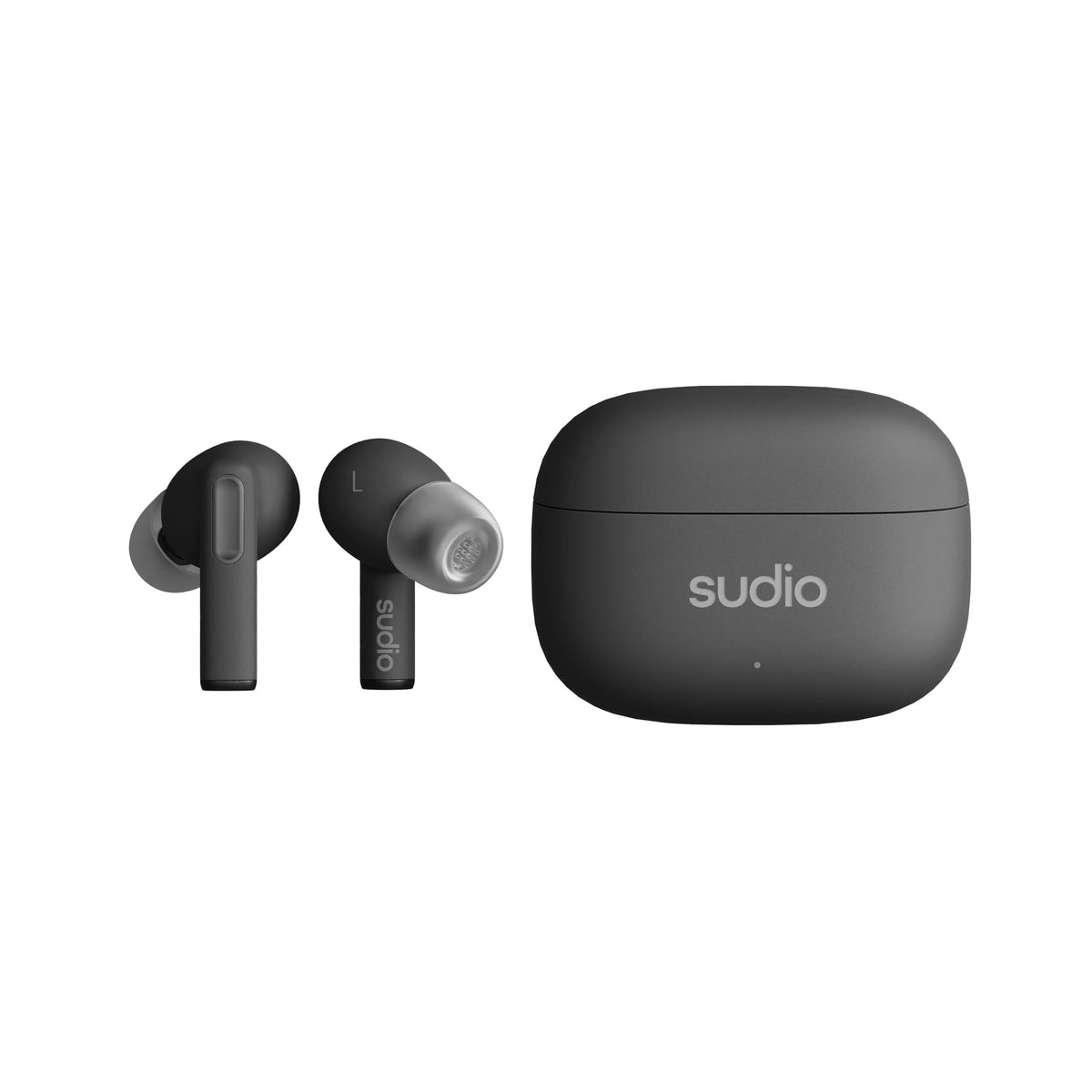 Sudio A1 Pro Wireless Earbuds, Bluetooth 5.3, Noise Cancelling, Waterproof, Touch Control, Wireless Earphones With Charging Case, Perfect For Premium Sound Quality (Black) - 7350071387528