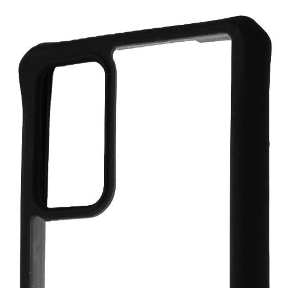 Itskins Hybrid Solid Series Case For Samsung Galaxy Note20 - Clear/Black - 4894465029500