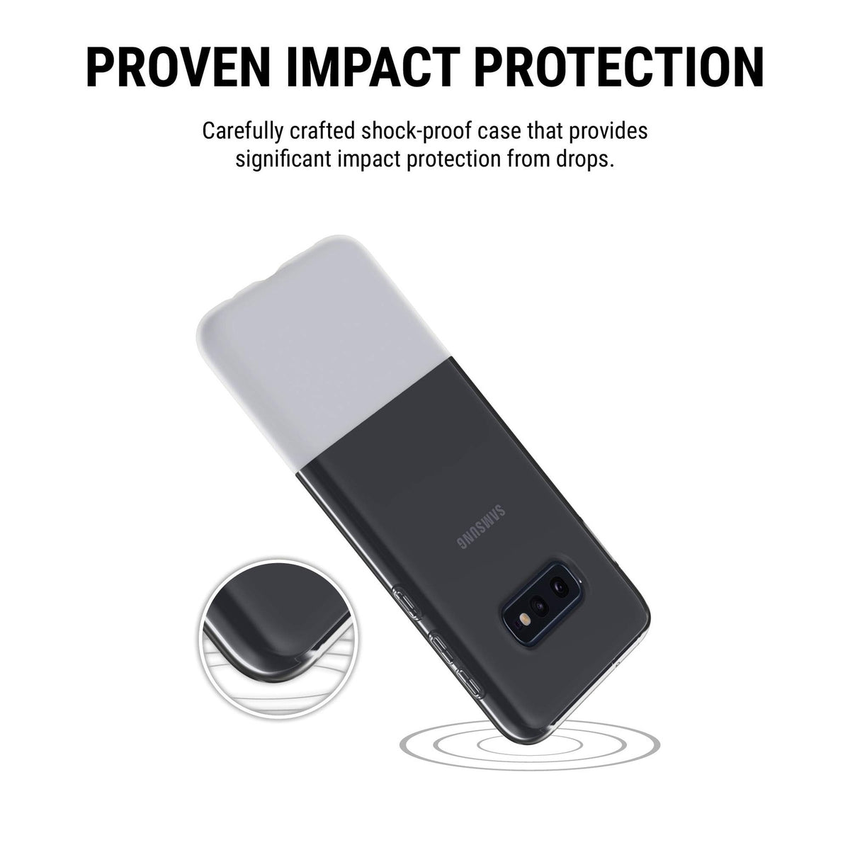 Incipio Samsung Galaxy S10e Ngp Case-Clear - 191058095664