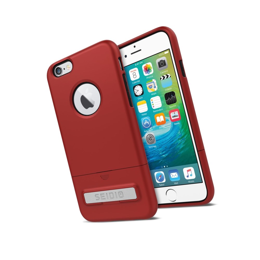 Seidio Cell Phone Case For Apple Iphone 6+/6s+ - Dark Red/Black - 849718018132