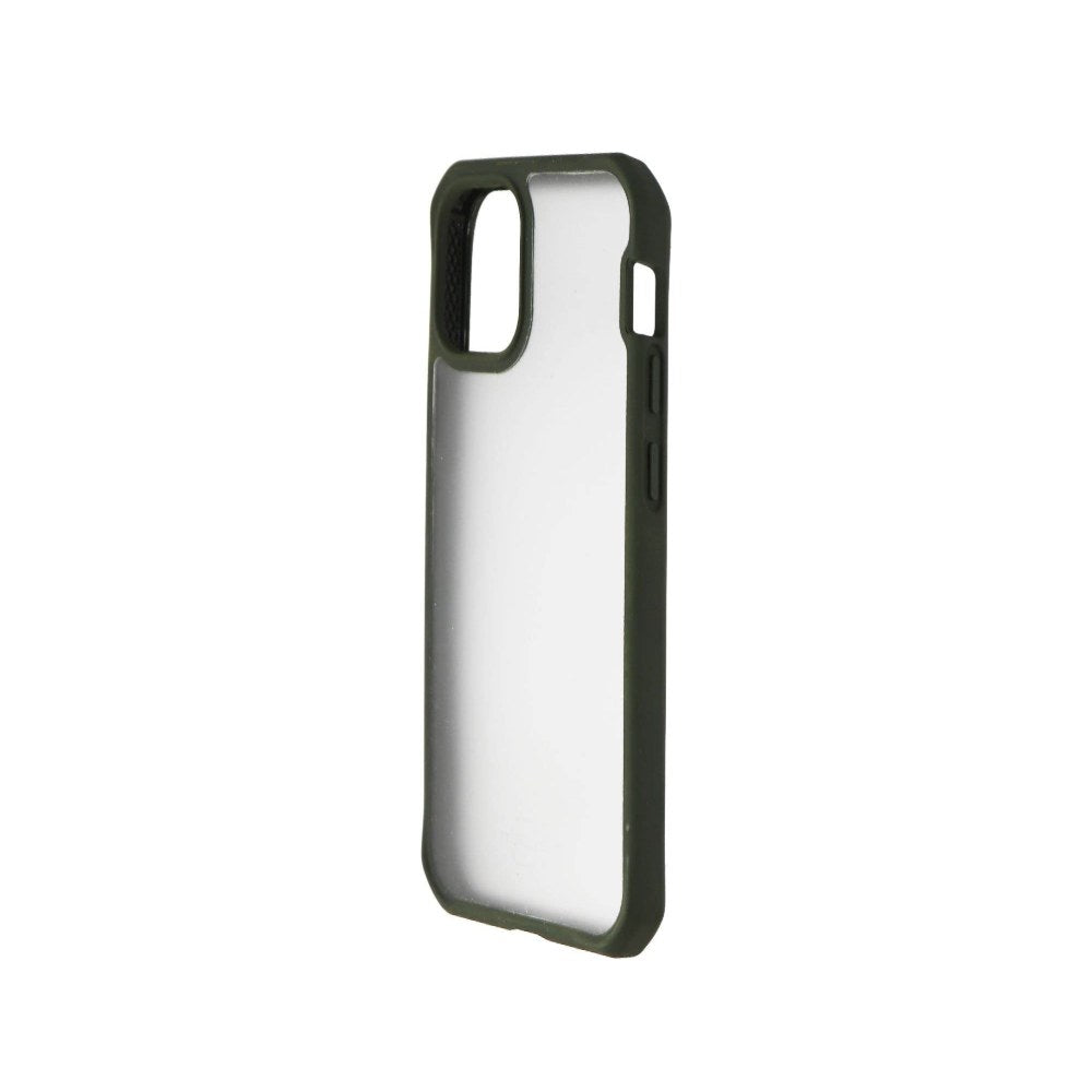 Itskins Feroniabio Pure Series For Apple Iphone 12 Mini - Olive Green/Clear - 4894465059224