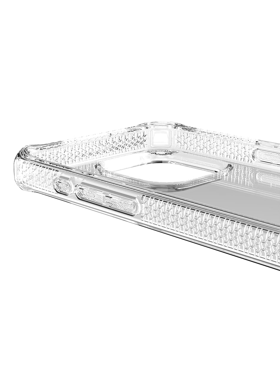 Itskins Spectrum R // Mood Color-Changing Ultra Hybrid Designed For Iphone 15 Pro Max Case, Anti-Yellowing And Military Shockproof Cover, Protective Clear Phone Case - Light Purple - 888842786050