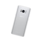 Samsung Galaxy S8 Clear Protective Cover, Silver - 598662
