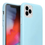 Laut | Huex Pastels For Iphone 11 Pro Max| Refreshing Pastel Colors | Air Frame Technology | 13ft./ 4m Impact Protection | Easy To Snap On & Off | Qi Wireless Charger Compatible • Baby Blue - 4895206911344