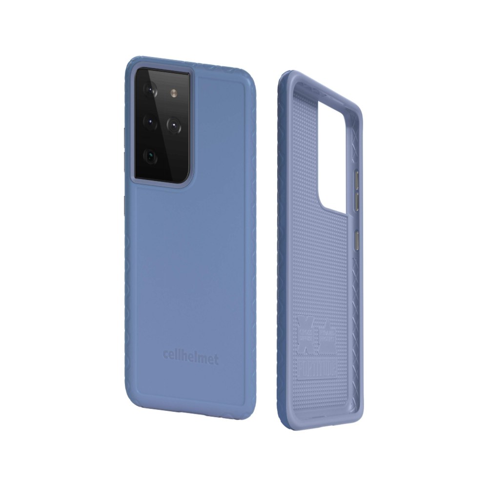 Cellhelmet Fortitude Series Slate Blue Phone Case For Samsung Galaxy S21 Ultra| As Seen On Shark Tank | In Retail Package - 810061240761