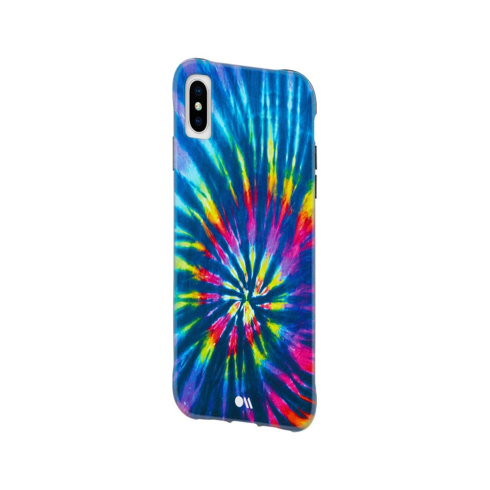 Case-Mate - Iphone Xs Max Case - Tie Dye - Opaque Color Design - Iphone 6.5" - Diy Rainbow - 846127188548