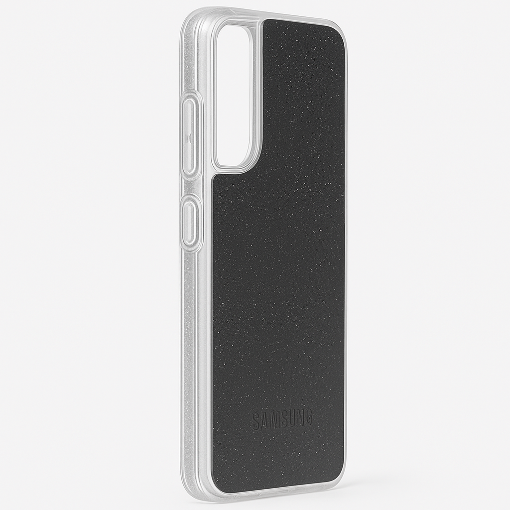OtterBox Galaxy S21 FE 5G Symmetry Case Silver Stardust Slim Wireless Shield