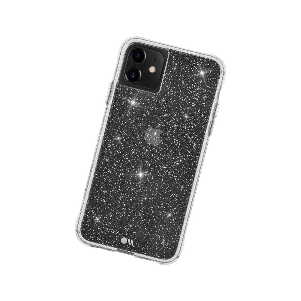 Case-Mate - Sheer Crystal - Sparkle Case For Iphone 11 - Protective Design - 6.1 Inch - Crystal Clear - 846127188678