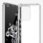 Itskins Spectrum Clear Protective Phone Case Compatible With Galaxy S20 Ultra, Slim Hybrid Case, Anti-Yellowing, And Heavy Duty Shockproof Cover, Military Phone Case - Transparent - 4894465501198