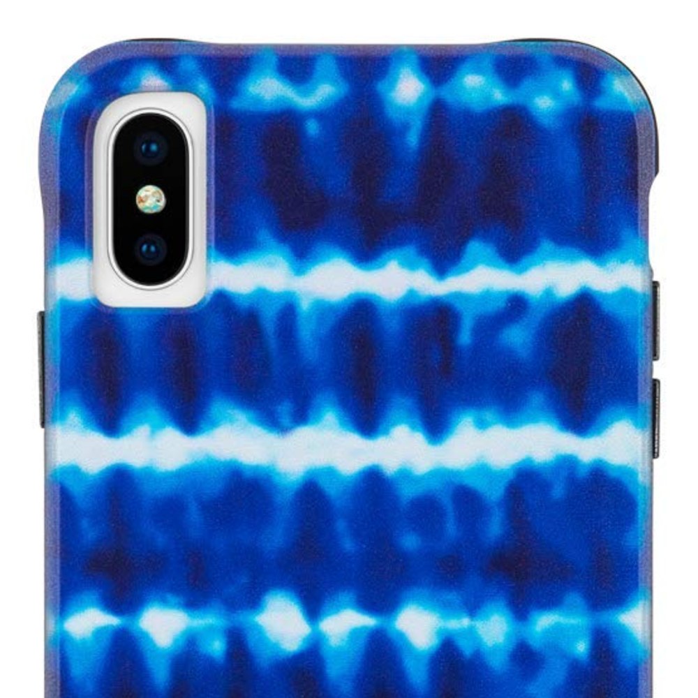 Case-Mate - Iphone Xs Max Case - Tie Dye - Opaque Color Design - Iphone 6.5" - Shibori (Mi040040-00) - 846127188555