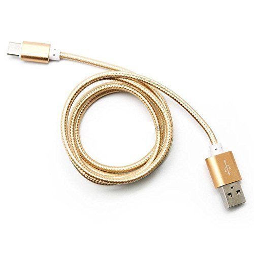 Justjamz Nylon Braided 2.0 Micro Usb Cables (10 Pack - Mixed Colors) 3ft 1 Meter High Speed Usb A Male To Micro B Data Sync & Charging Cable For Samsung And Other Android Smartphones - 680138559450