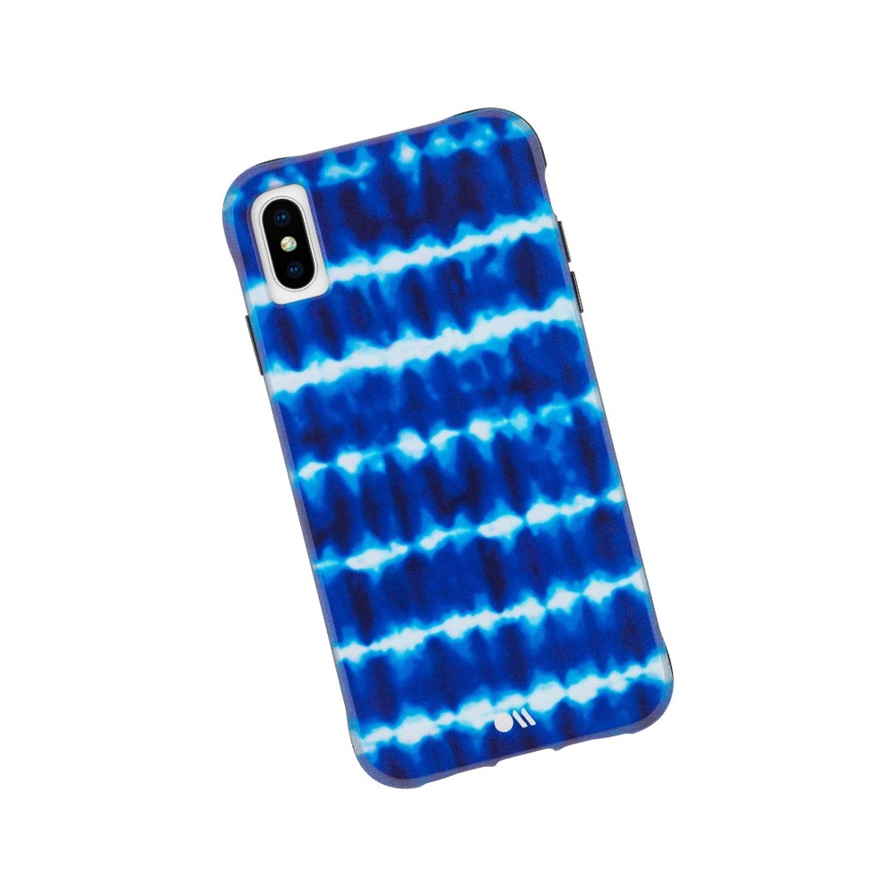 Case-Mate - Iphone Xs Max Case - Tie Dye - Opaque Color Design - Iphone 6.5" - Shibori (Mi040040-00) - 846127188555