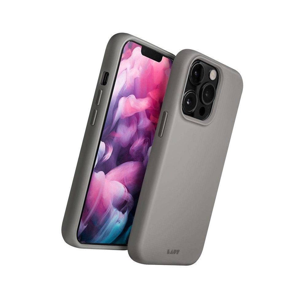 Laut - Huex Case Compatible With Iphone 13 Pro (6.1") | Silky Smooth | Tactile Buttons • Fog Grey - 4895206927192