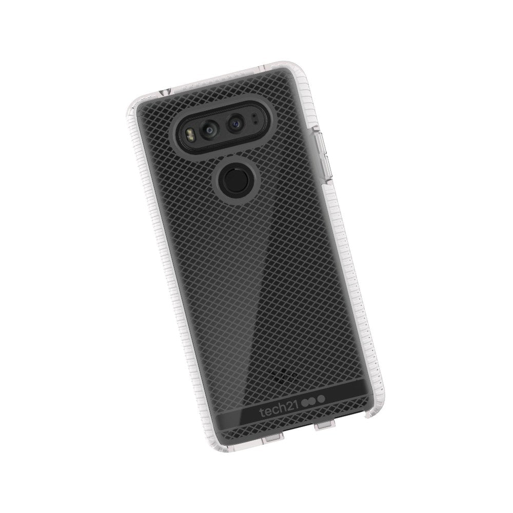 Tech21 Evo Check Case For Lg V20 - Clear/White - 738516479996