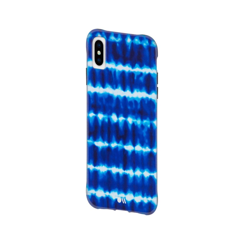 Case-Mate - Iphone Xs Max Case - Tie Dye - Opaque Color Design - Iphone 6.5" - Shibori (Mi040040-00) - 846127188555