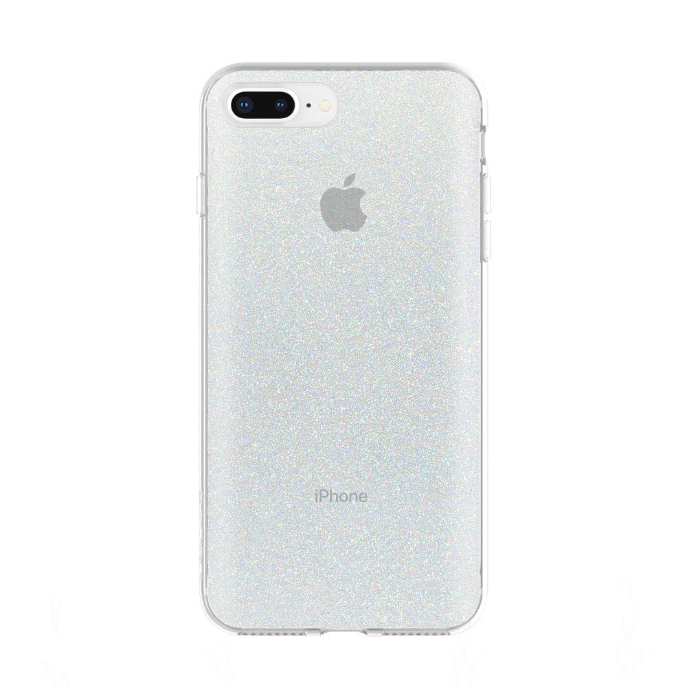 Incipio Apple Iphone 6 Plus/6s Plus/7 Plus/8 Plus Design Series Case - Iridescent White Glitter - 191058036087