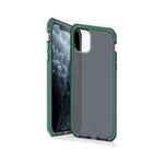 Itskins Supreme Frost Protective Phone Case Compatible With Iphone 11 Pro Max, Slim Hybrid Case, Anti-Slip, Heavy Duty Shockproof Cover, Military Phone Case | Tiffany Green And Black - 4894465364403