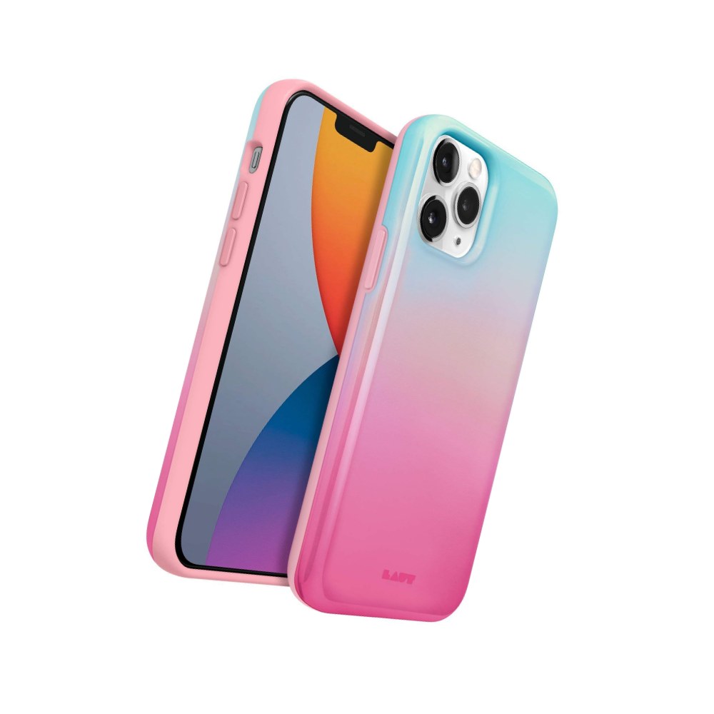 Laut - Huex Fades Case Compatible With Iphone 12 Mini | Holographic Finish | 13ft./4m Impact Protection| Color Fade Design • Summer - 4895206917773