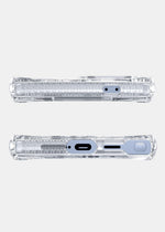 Itskins Hybrid R // Clear Magnetic Protective Phone Case For Galaxy S25 Ultra, Compatible With Magsafe, Anti-Yellowing Cell Phone Cover, Military Grade Protective Bumper - Transparent - 888842691231