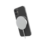 Puregear Round 15w Qi-Certified Fast Wireless Charging Pad For Iphone 13 / 13pro/ 13promax / 12/12 Pro Work With Magsafe Case - Fast Magnetic Wireless Charger, Airpods/Iphone 11, Galaxy S21 S20 &More - 810032998820