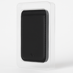 Casemate Magnetic Wallet For MagSafe iPhones Vegan Leather Card Holder Black