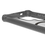Itskins Hybrid R // Vapor Magnetic Matte Protective Phone Case For Galaxy S25 Ultra, Compatible With Magsafe, Anti-Yellowing Cell Phone Cover, Military Grade Protective Bumper - Smoke - 888842831910
