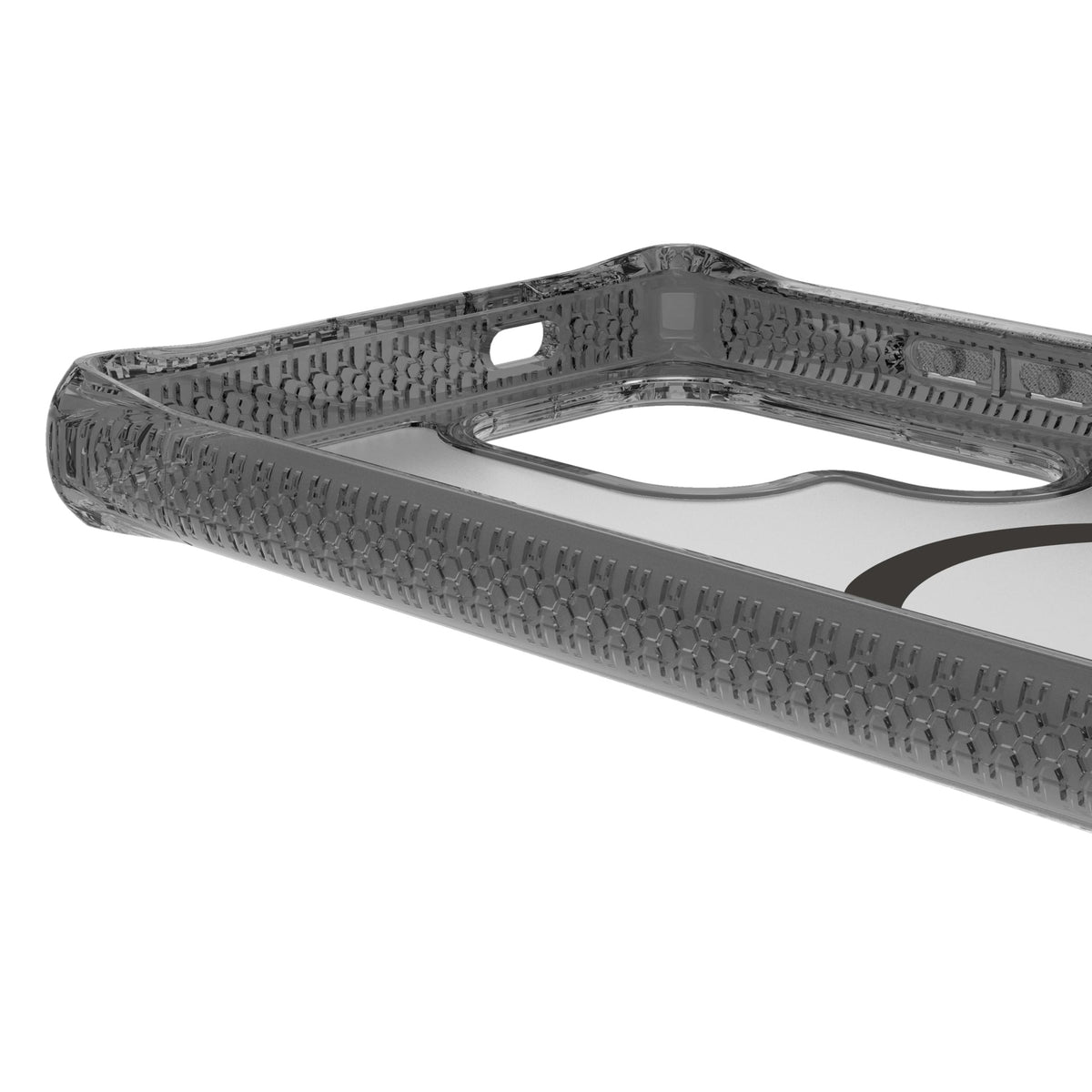 Itskins Hybrid R // Vapor Magnetic Matte Protective Phone Case For Galaxy S25 Ultra, Compatible With Magsafe, Anti-Yellowing Cell Phone Cover, Military Grade Protective Bumper - Smoke - 888842831910