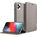 Laut | Prestige Folio For Iphone 11 Pro | 2x Card Pockets | Saffiano Vegan Leather • Black - 4895206910767
