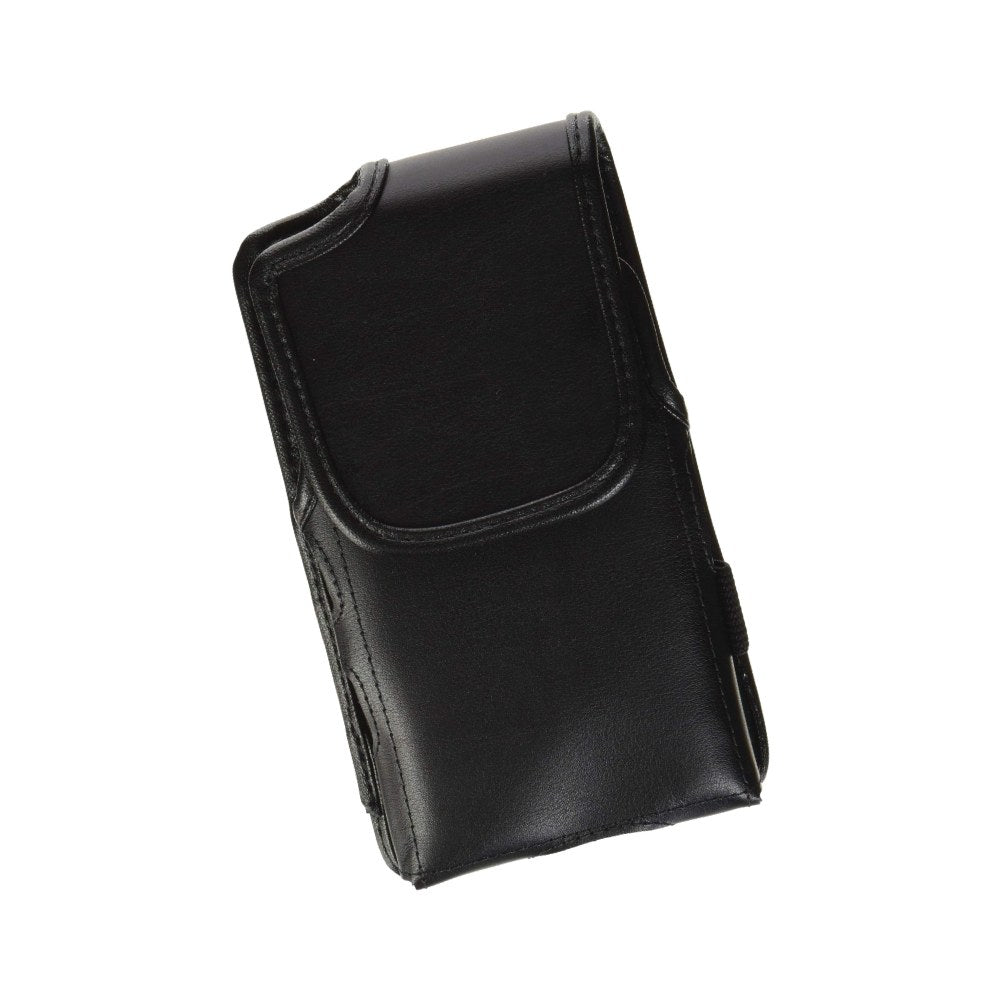 Sonim Oem Genuine Leather Made In Usa For Sonim Xp8 Pouch With Metal Clip, Compatible With Xp8 Black - 096962273583