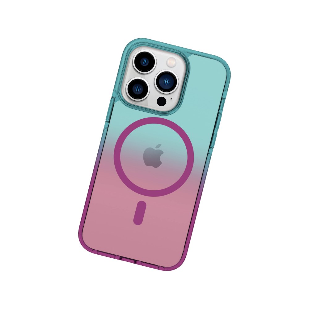 Prodigee Iphone 14 Pro Max Safetee Flow Space + Mag |Multicolor Translucent|Drop Tested|Dual Layer Cover| Wireless Charging Compatible|Shockproof |Scratch Resistant | 6.7 Inch | - 810023953609