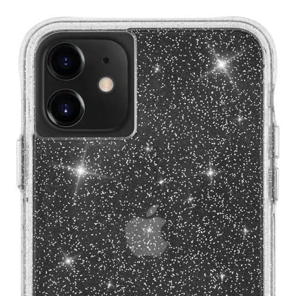 Case-Mate - Sheer Crystal - Sparkle Case For Iphone 11 - Protective Design - 6.1 Inch - Crystal Clear - 846127188678