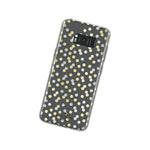 Kate Spade New York Protective Hardshell Case For Samsung Galaxy S8 Plus - Stripe 2 Gold Foil / Black / Cream - 191058013200